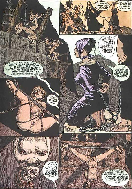 25P Young Marie-Gabrielles painful destiny (Adult Comic)