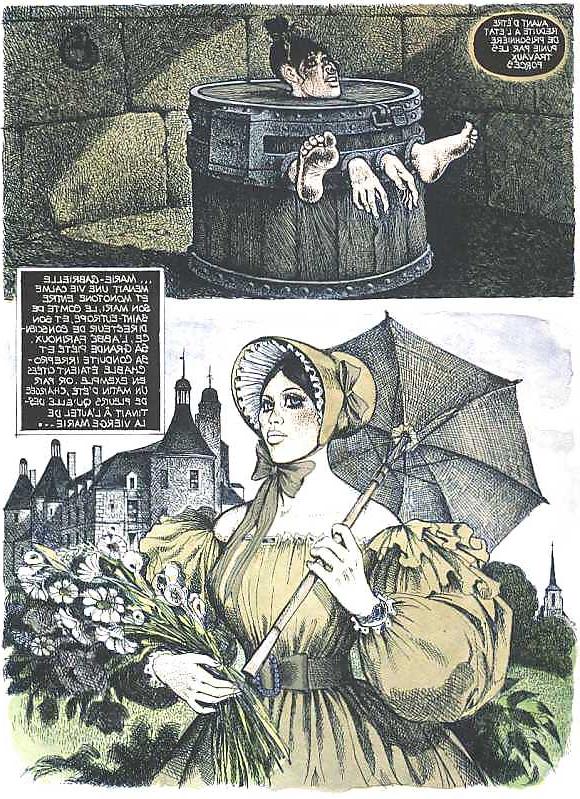 25P Young Marie-Gabrielles painful destiny (Adult Comic)