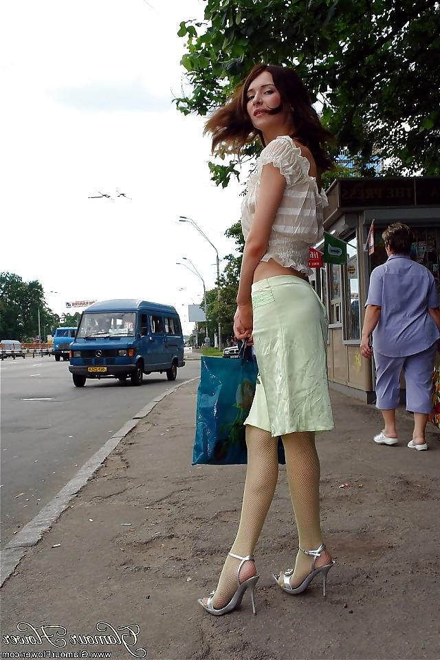 25P Green Satin Skirt
