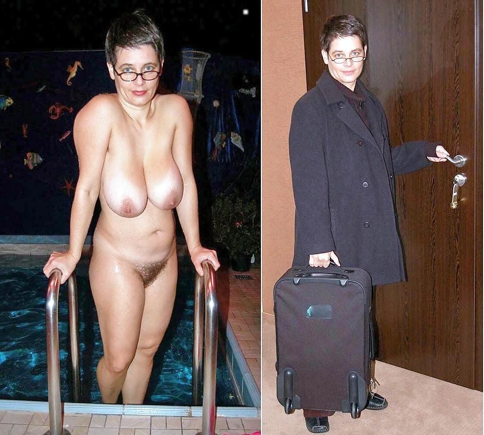 25P Dressed - Undressed Hairy Women Part 2
