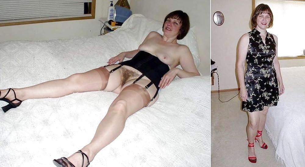 25P Dressed - Undressed Hairy Women Part 2