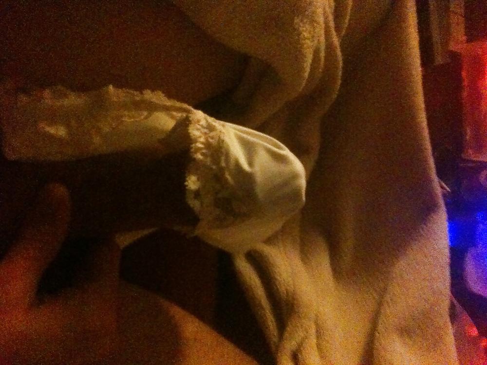 24P New satin panties and lingerie
