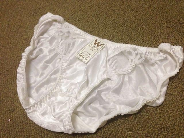 24P New satin panties and lingerie