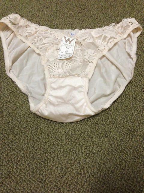 24P New satin panties and lingerie