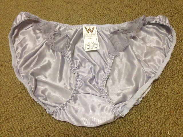 24P New satin panties and lingerie