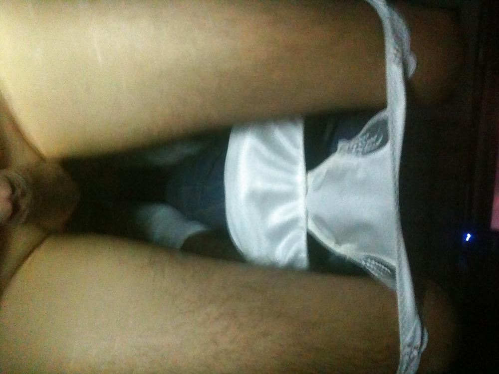 24P New satin panties and lingerie