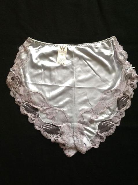24P New satin panties and lingerie