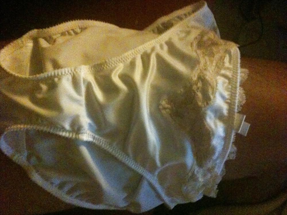 24P New satin panties and lingerie