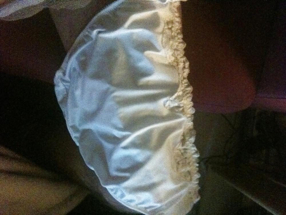 24P New satin panties and lingerie