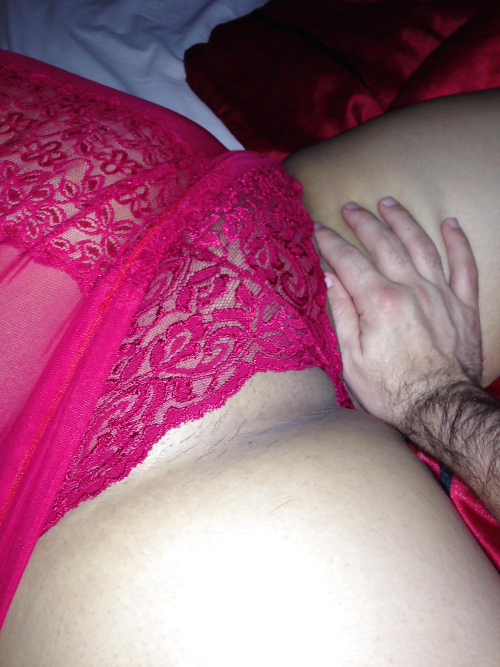 10P My sexy Wife in Red