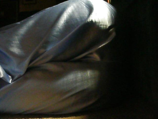 7P White Girl Satin Ass