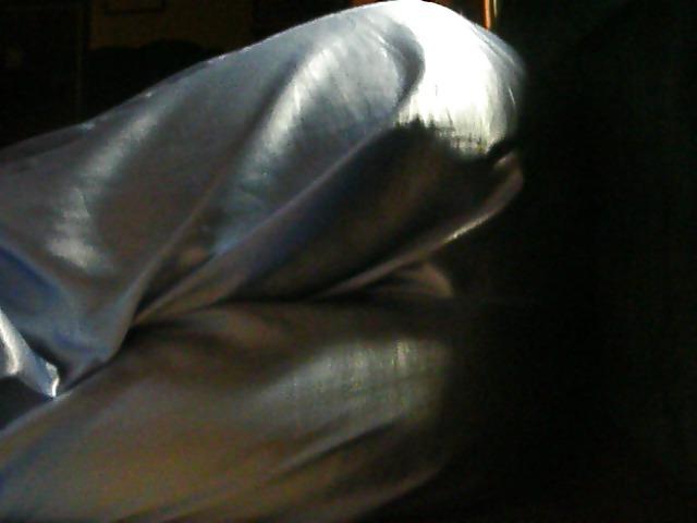 7P White Girl Satin Ass