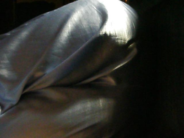 7P White Girl Satin Ass