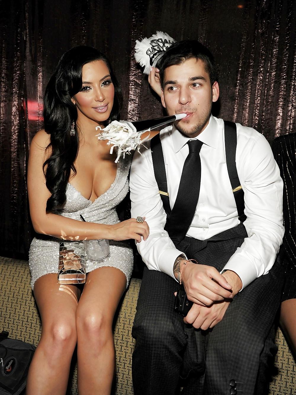 25P Kim Kardashian Hosts New Years Eve Party at Tao Nightclub
