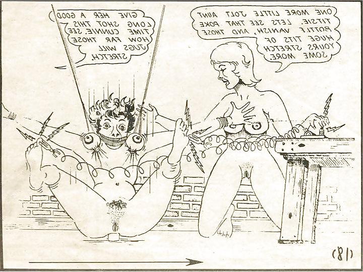 25P BDSM cartoon and submissive whore housewifes