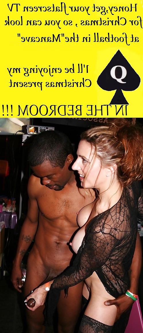 15P Interracial-Bildunterschriften: BBC trainiert ihre Sissy's 10