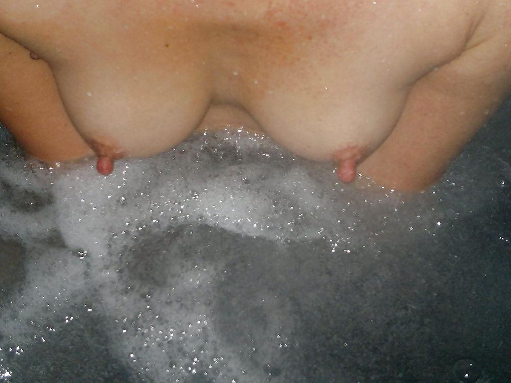 5P Wife in a friend's spa