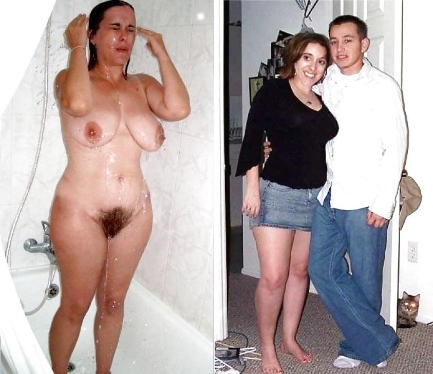 25P Dressed - Undressed Hairy Women Part 4