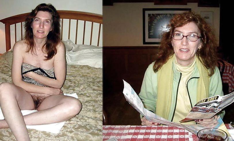 25P Dressed - Undressed Hairy Women Part 4