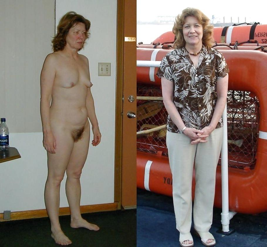 25P Dressed - Undressed Hairy Women Part 4