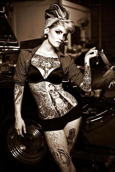 20P Beautiful Girls, Tattooed And Latex 2