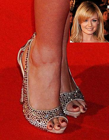 21P Wanking to Katherine Jenkins & her feet