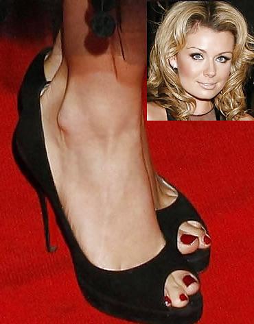 21P Wanking to Katherine Jenkins & her feet