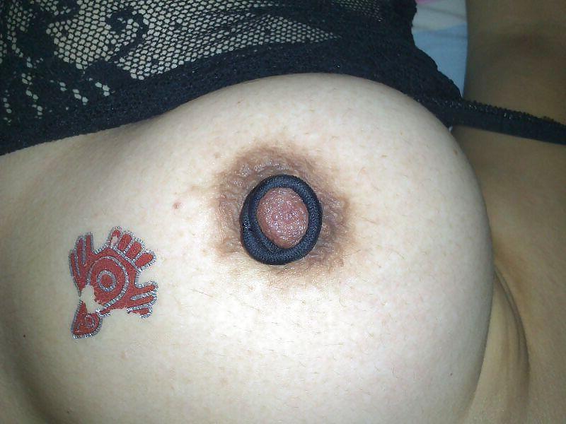 13P Hairy pussy and fishnet