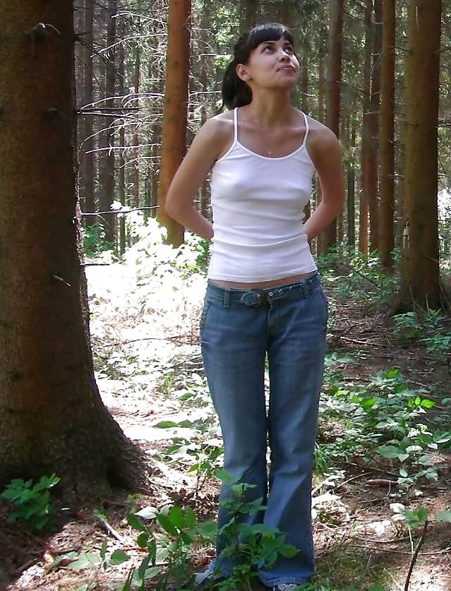 20P Braless in white shirt 2.