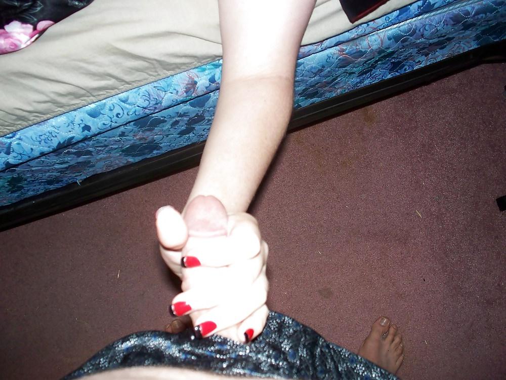 25P Ex-Wife In Sexy Black Nighty