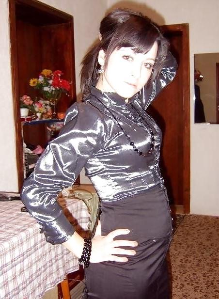 25P Amateur satin casual dresses - custumes, blouses