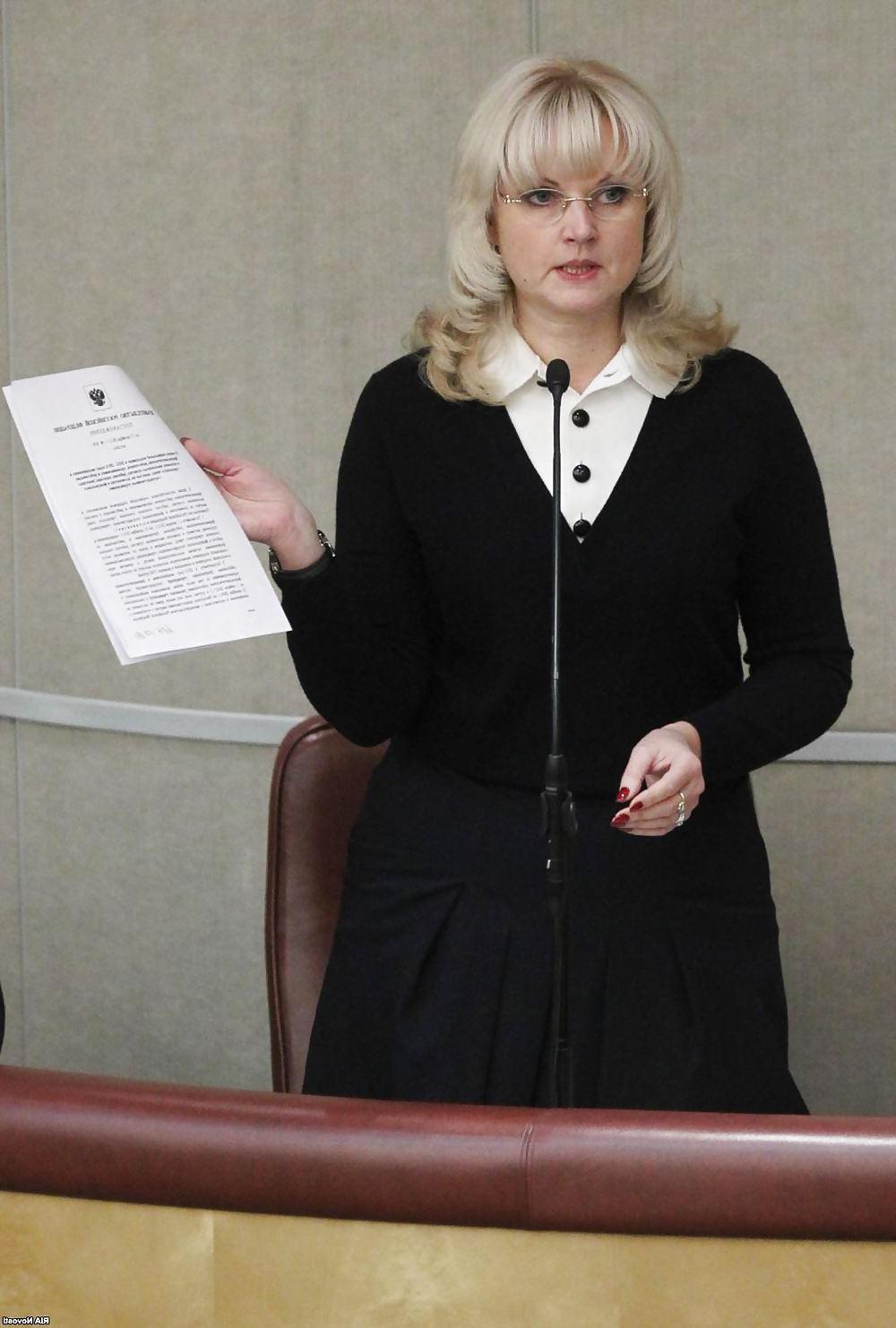 25P Tatjana Golikova-Russian Politician