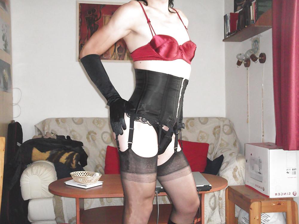 23P Satin, nylon and vinyl