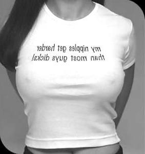 25P Follow what written on T-shirts