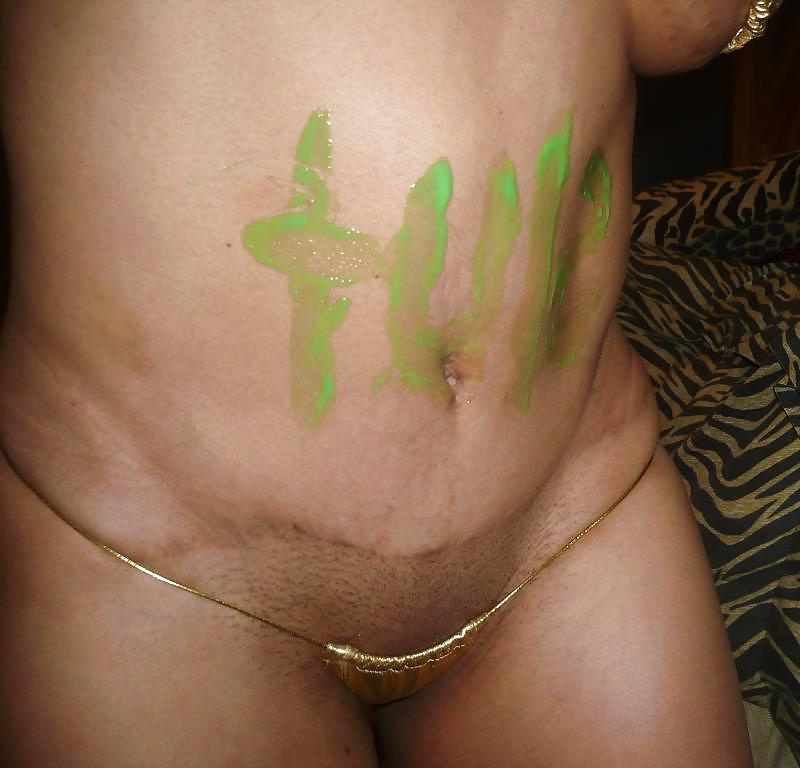 22P Latina Slut in Bikini