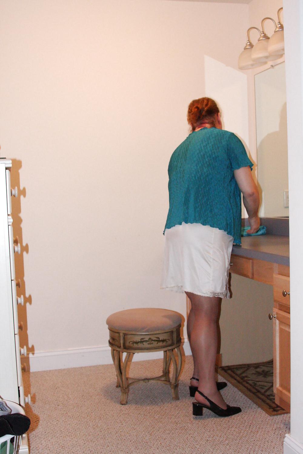 19P Wife in Panties and Pantyhose