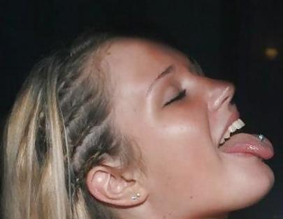 25P Danish teens-50-tongue piercing dildo bunny   