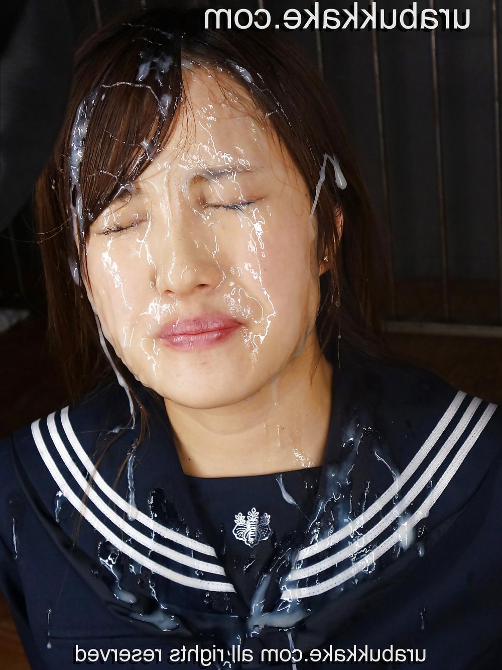 25P Bukkake and Cum Covered Faces