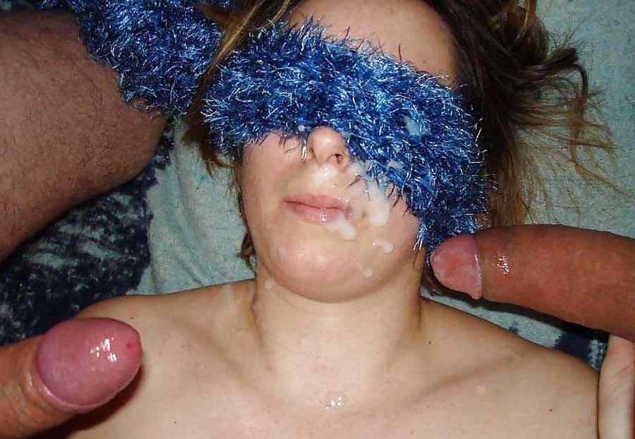 25P Blindfolded girls and women