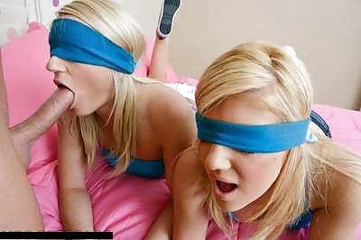 25P Blindfolded girls and women 2