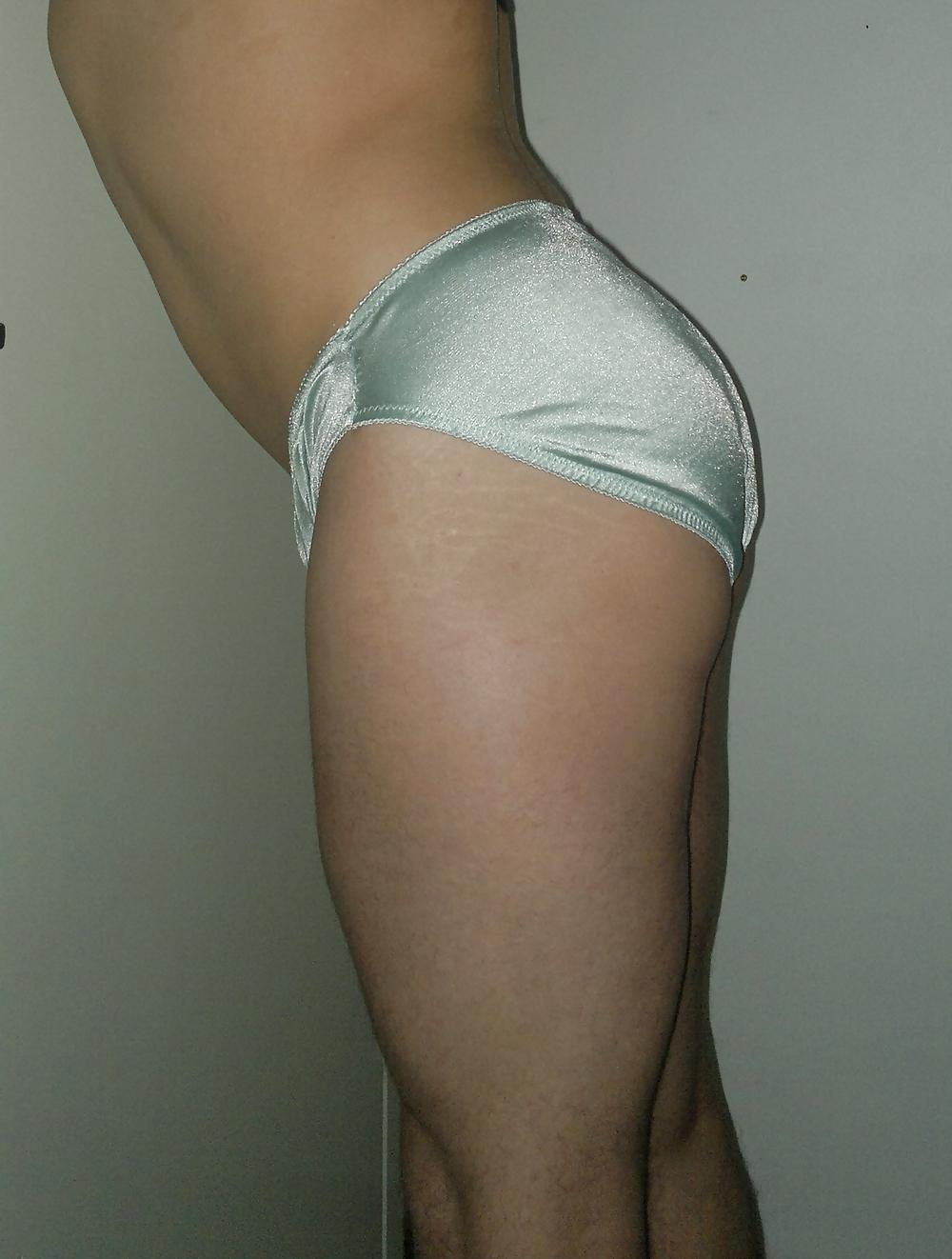 25P Satin panties fetish