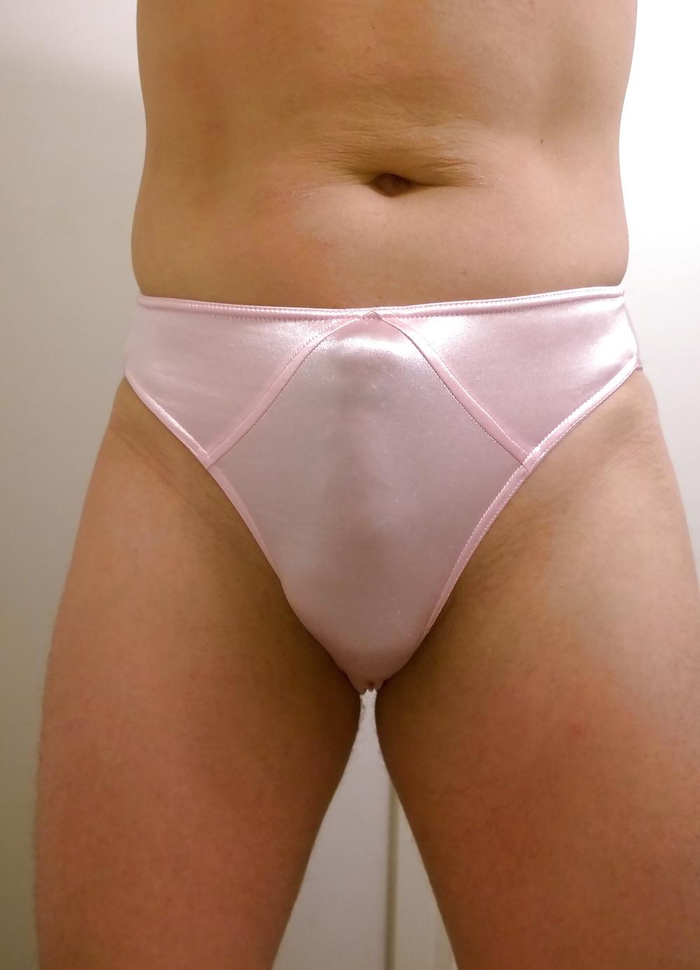 25P Satin panties fetish