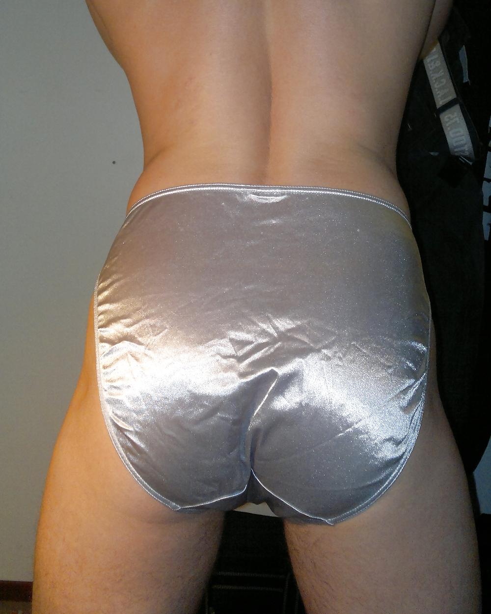 25P Satin panties fetish