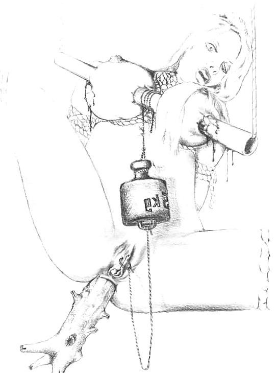 19P BDSM and Pain drawings