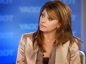 7P Maria Bartiromo - Various Satin Clothes