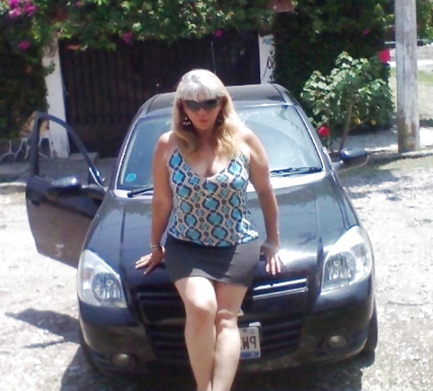 19P Sexy plump latin granny