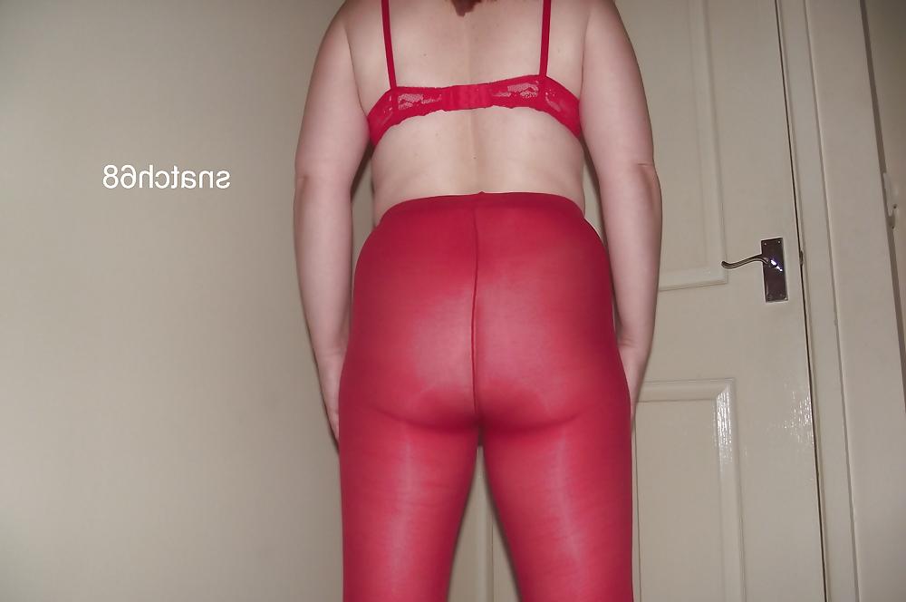 21P My wife in pantyhose