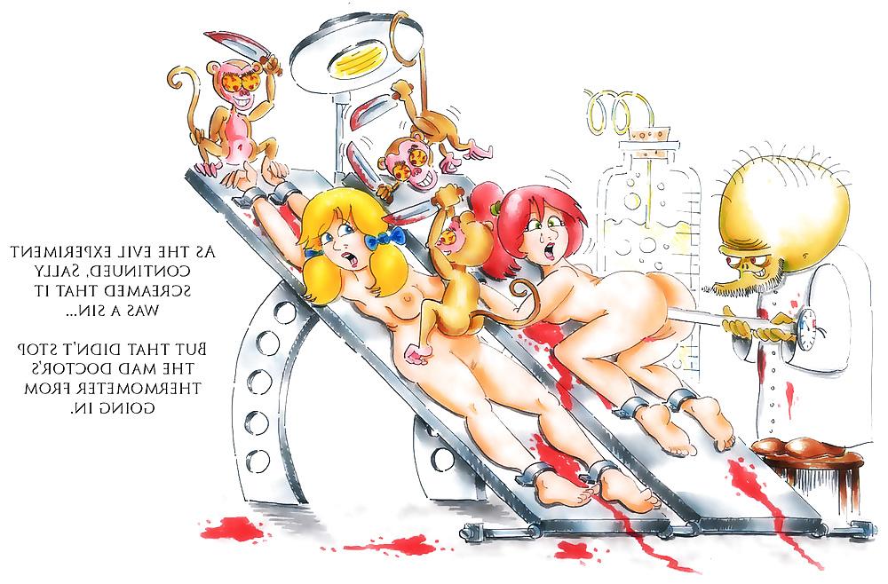 14P Reform School Girls in the Laboratory of Professor Sinister