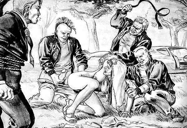 14P Classic BDSM Erotic Artwork