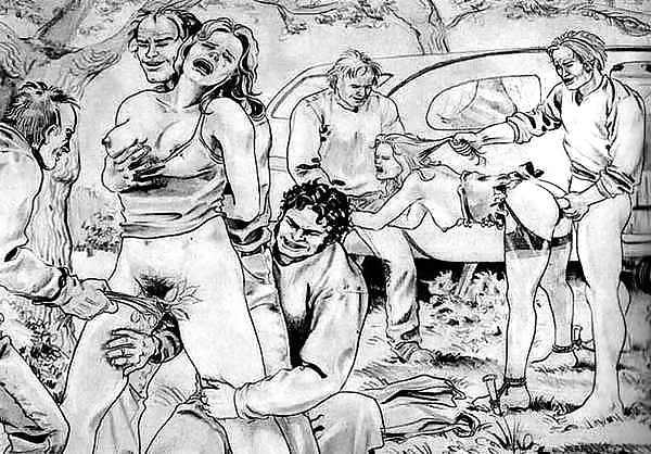 14P Classic BDSM Erotic Artwork